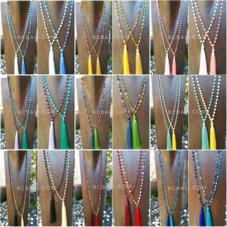 full agate beads ceramic necklace tassels best seller wholesale free shipping